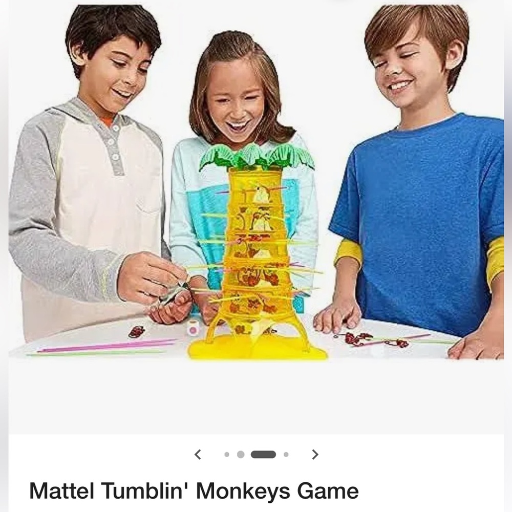 VTG Mattel Tumblin' Monkeys Game, Ages 5+ - Picture 5 of 5